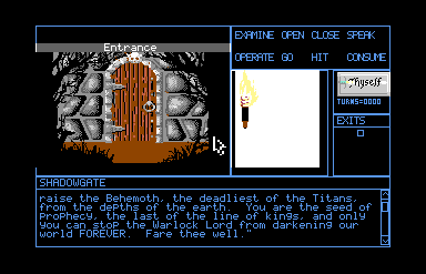 Shadowgate for C64